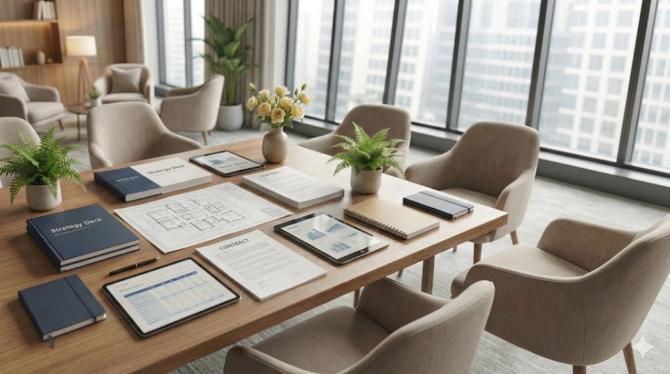 オフィス 契約締結