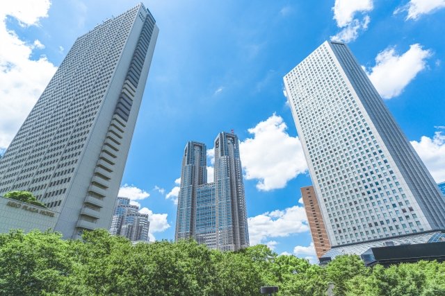 西新宿　ビル群