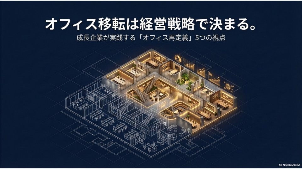 オフィス移転は経営戦略で決まる