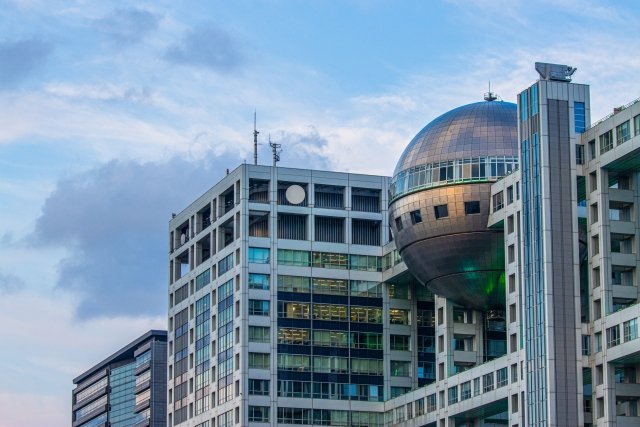 お台場　フジテレビ