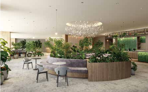 TOFROM YAESU TOWER:41階のYAESU SKY LOUNGE 完成予想CG