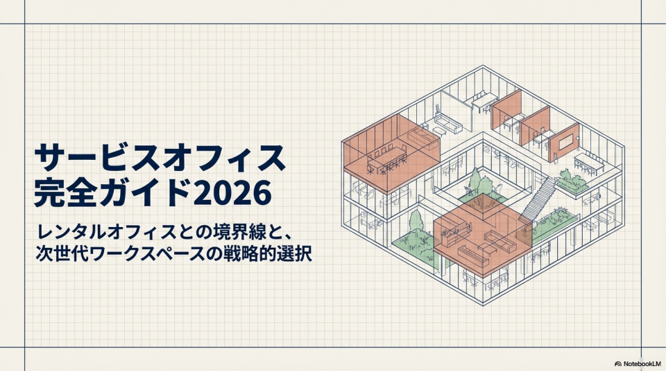 サービスオフィスとは？レンタルオフィスとの違いと2026年最新トレンド完全ガイド