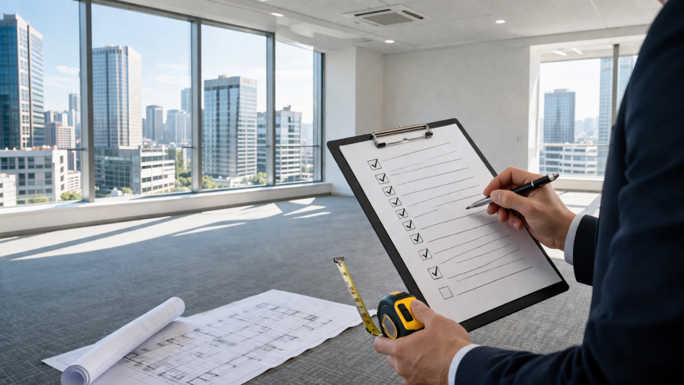 オフィスの内見チェックリスト50項目｜見落としゼロで物件を選ぶ方法