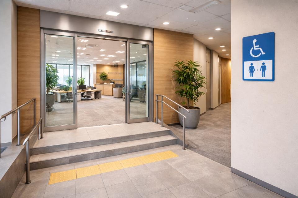 バリアフリー対応オフィスとは?法令・設備・物件選びのポイントを解説