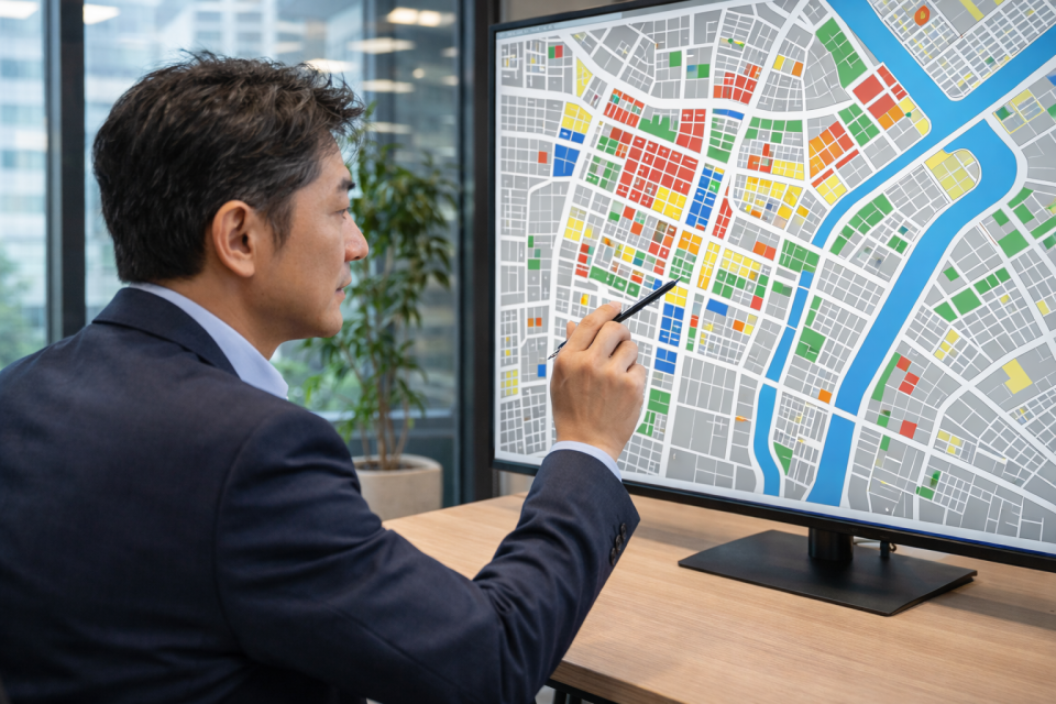 用途地域とは?オフィス選びへの影響|容積率・建ぺい率・制限の確認方法