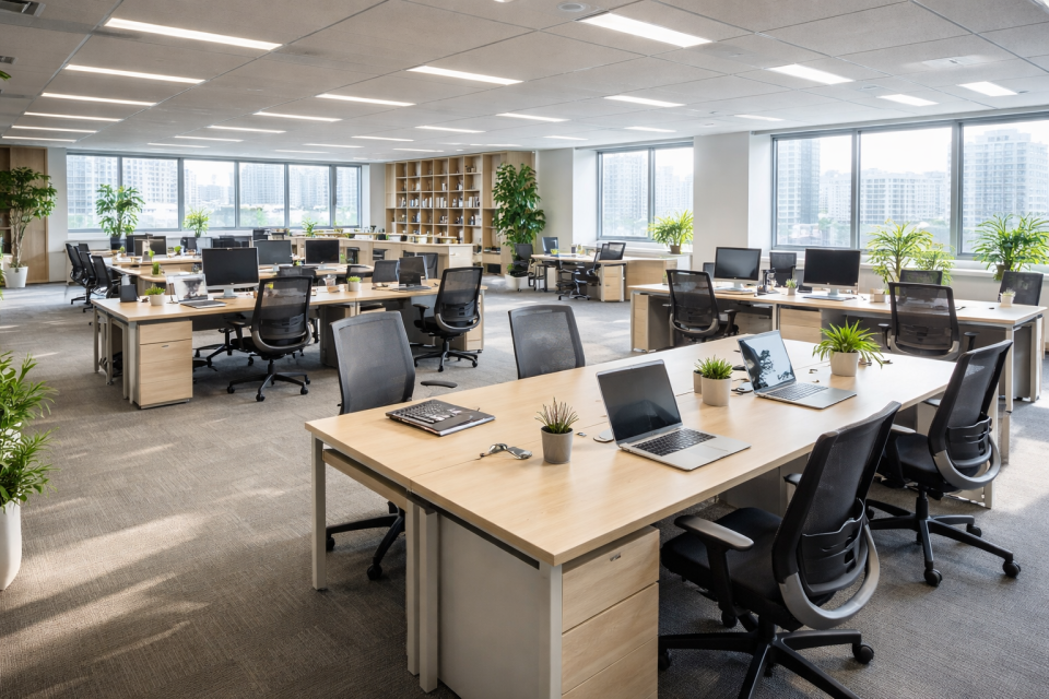 テレワーク導入後のオフィス縮小運用事例｜削減額・面積・進め方を解説