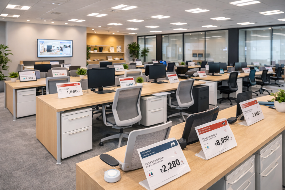 オフィス什器は購入・リース・レンタルどれが最適?費用・税務・向いている企業を比較