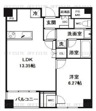 渋谷スカイレジテルの間取り