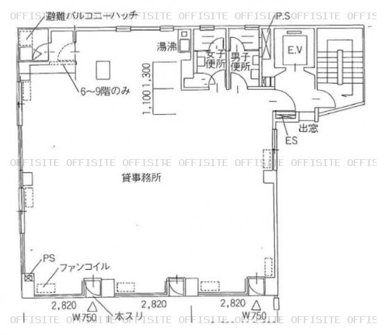 高砂ビルの間取り