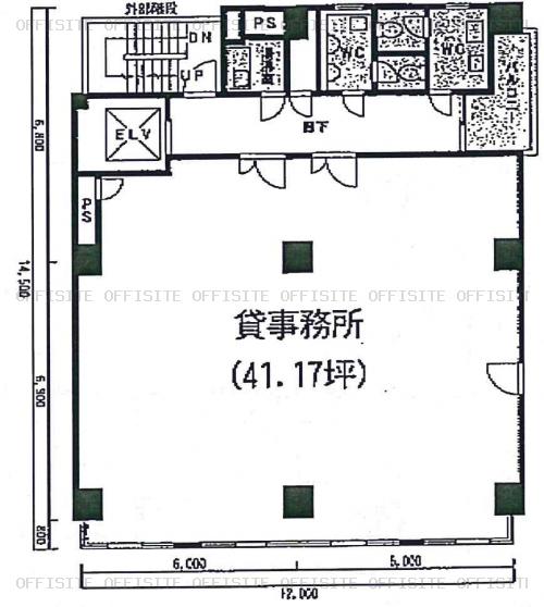 鈴仙ビルの間取り