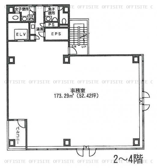 日経茅場町第二別館の間取り