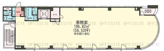 淡路町トーセイビルの間取り