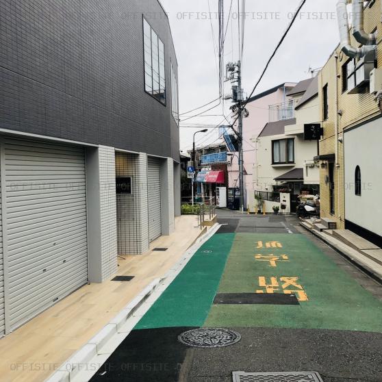 エキューラ神楽坂の前面道路