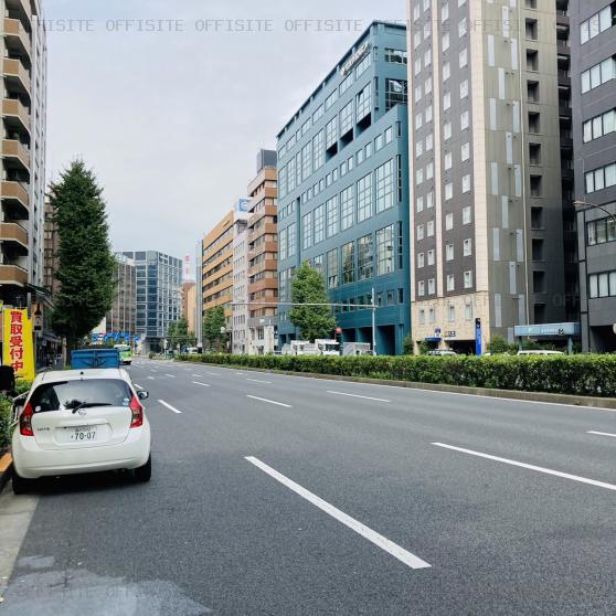 大蔵ビルのビル前面道路