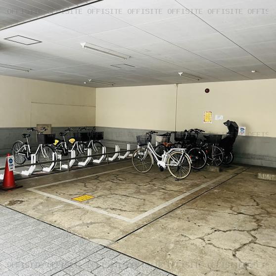 東池袋セントラルプレイスの駐輪スペース