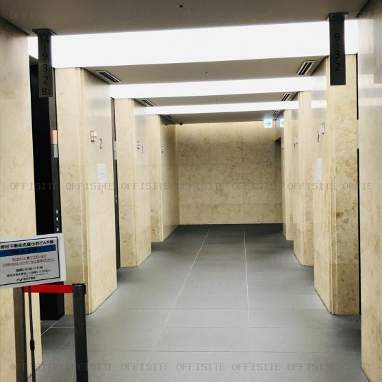 フロンティア武蔵小杉Ｎ棟のエレベーターホール