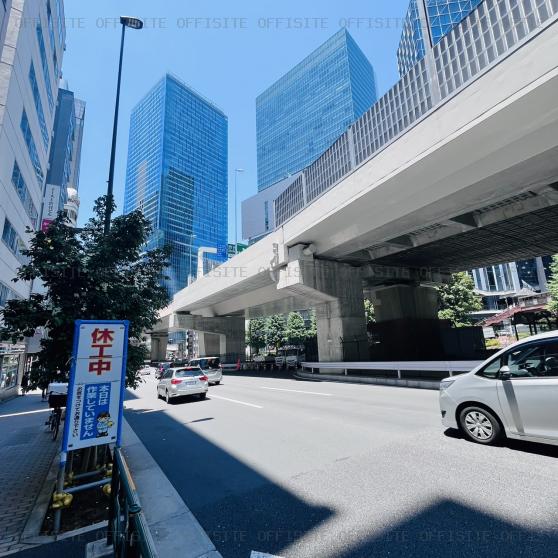 渋谷363清水ビルの前面道路