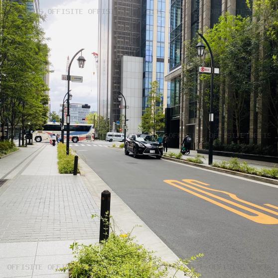 L.Biz日本橋の前面道路