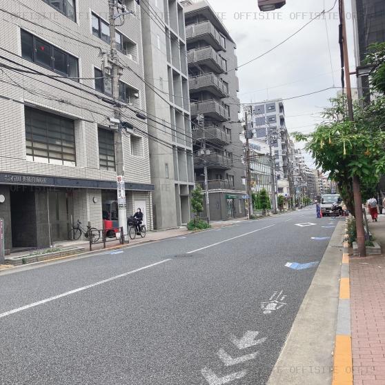 第１石田ビルの前面道路