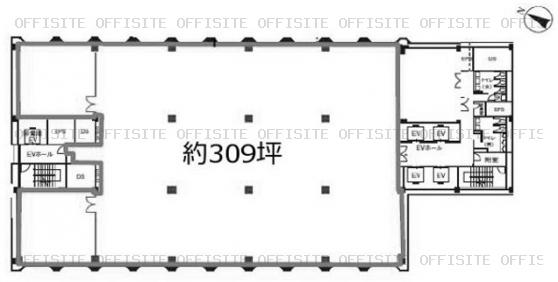 森永プラザビル本館の間取り