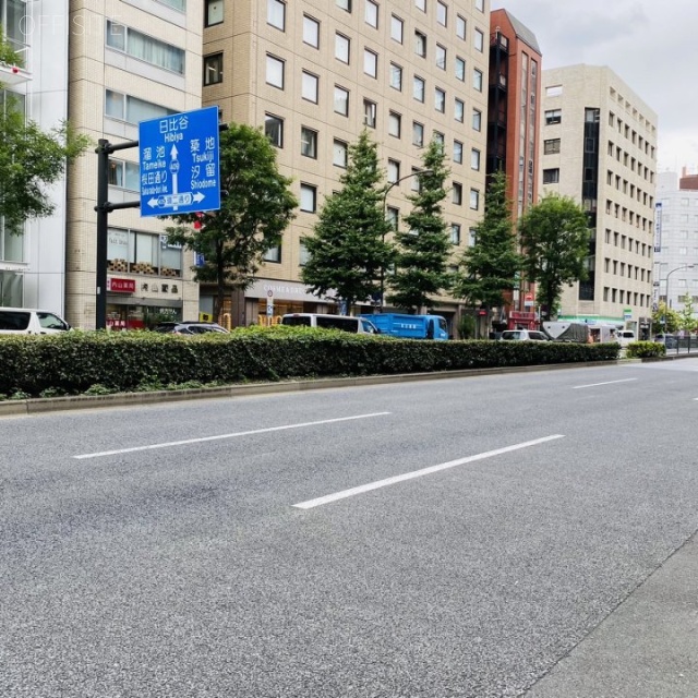 松岡田村町ビル　ビル前面道路