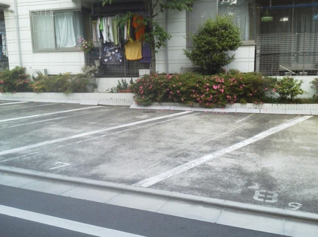 柿の木坂1丁目 平置き月極駐車場ビル　外観