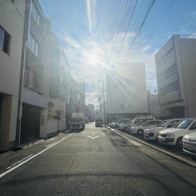 森田ビル 側道