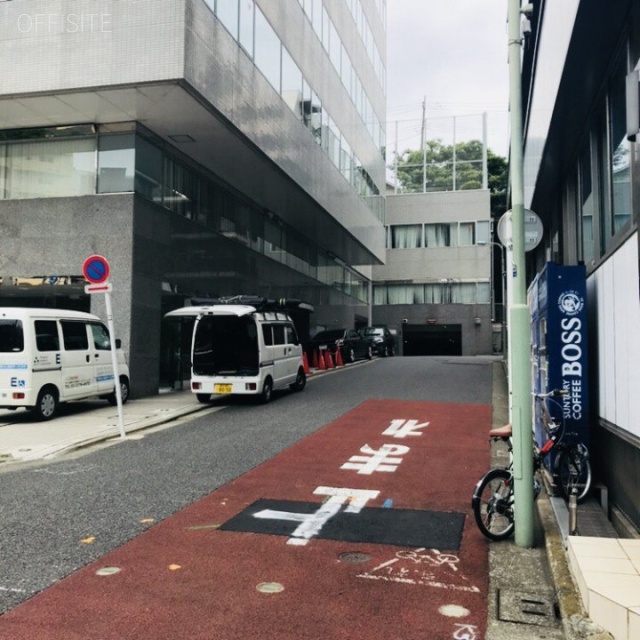 五反田不二越ビル ビル前面道路