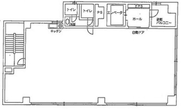 錦町司ビル4F 間取り図