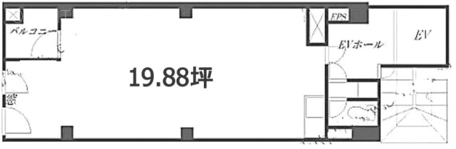 野村ビル7F 間取り図