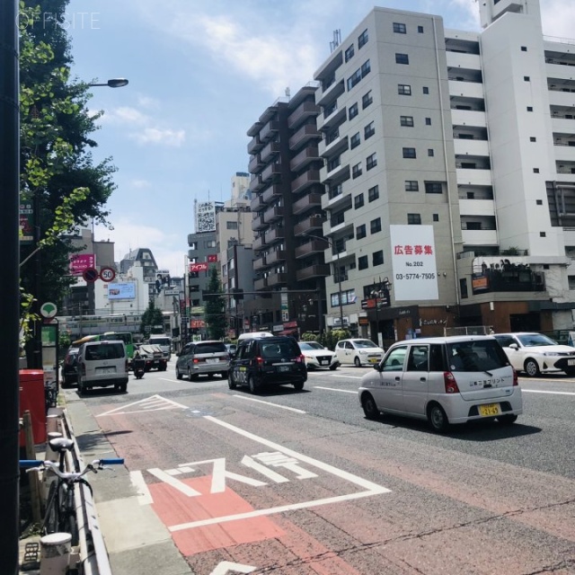 VORT恵比寿Ⅱ ビル前面道路