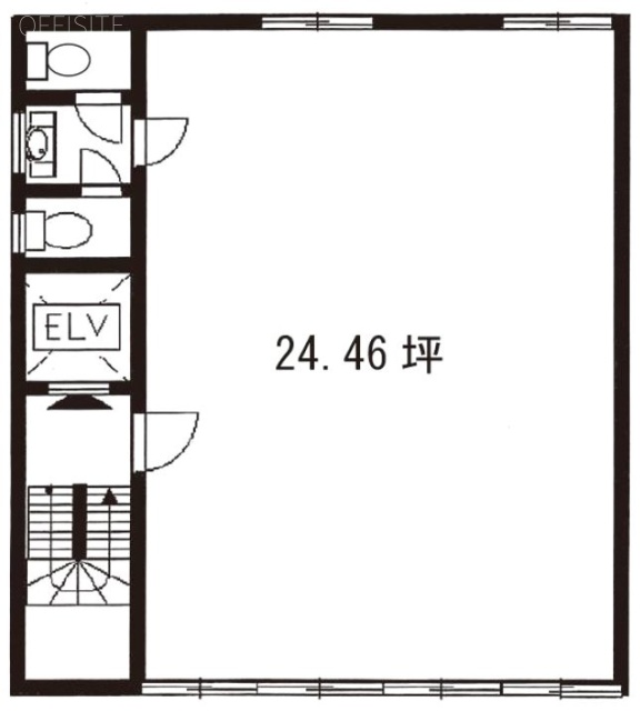GRAND赤坂(藤貫ビル)5F 間取り図