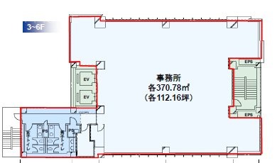 Daiwa恵比寿4丁目ビル1F～9F 間取り図