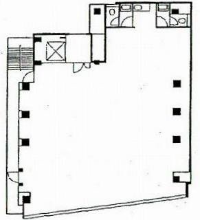 安和司町ビル2F 間取り図