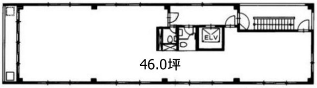 京橋YAHATAビル3F 間取り図
