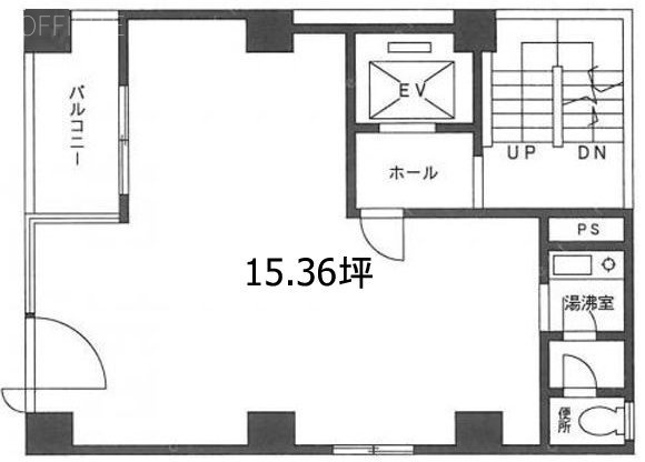 湊92ビル3F 間取り図