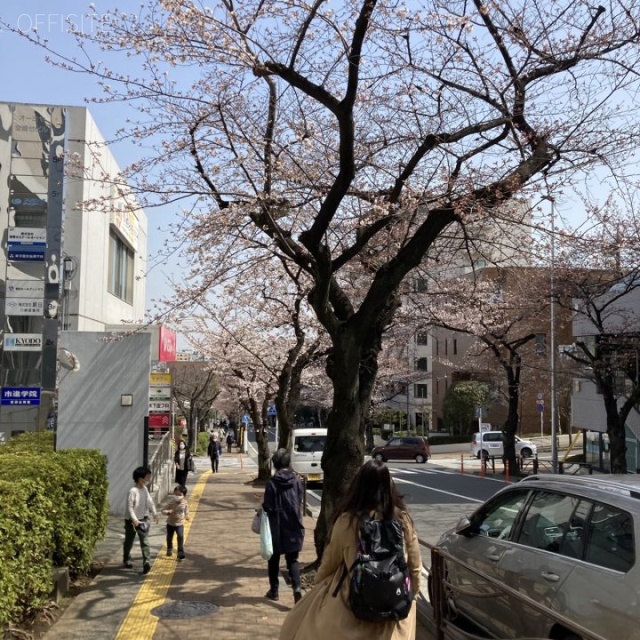 オーミヤ宮崎台ビル ビル前面道路