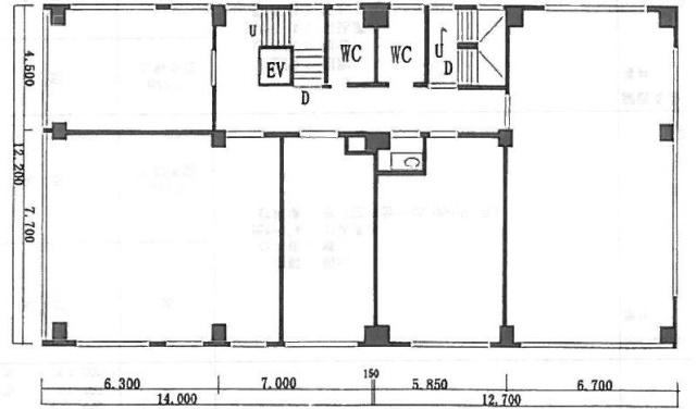 第1笠原ビル2F 間取り図