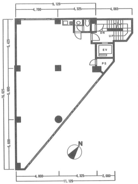 神田GMビル3F 間取り図