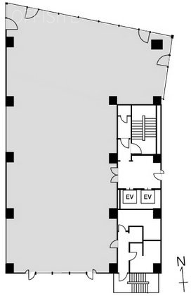 YUWAビル6F 間取り図