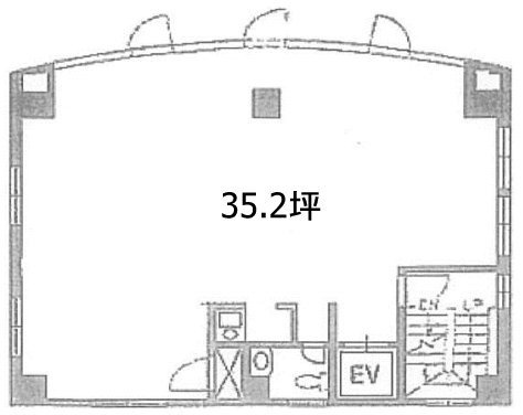 ひまわりビル2F 間取り図