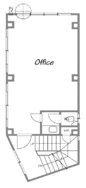 土田ビル2F~3F 間取り図