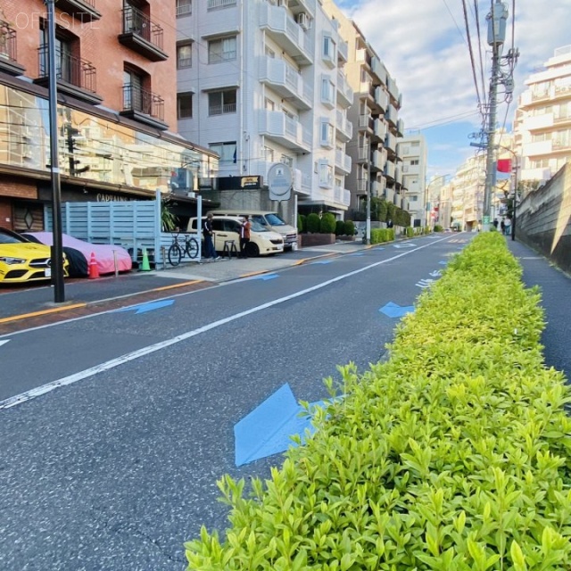 慶成神宮前ビル ビル前面道路