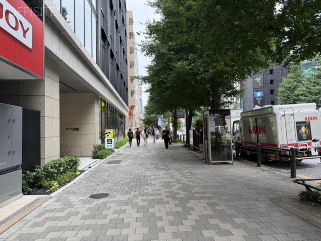 (仮)田中恒産ビル 前面歩道