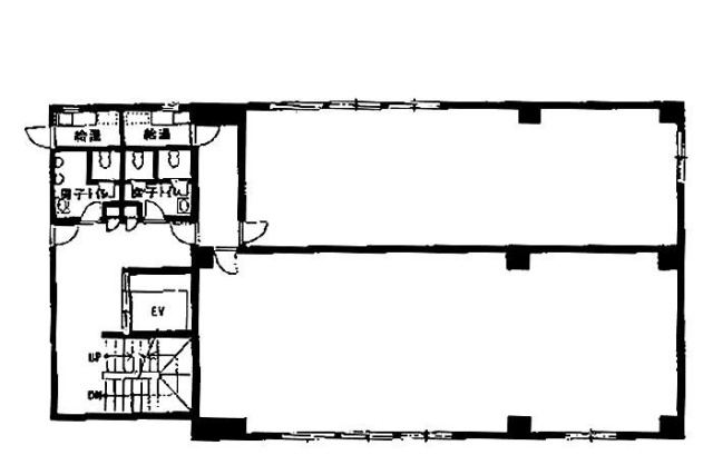 マンション松本2F 間取り図