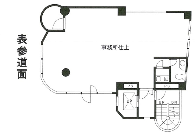 ミナガワビル4F 間取り図
