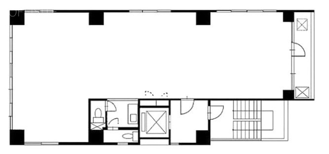 7山京ビル7F 間取り図