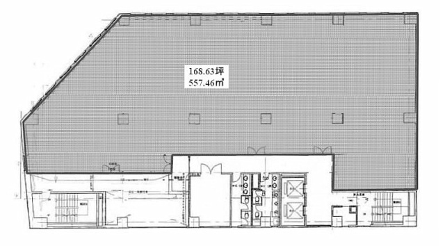 横浜尾上町ビルディング400 間取り図