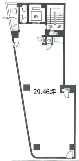 銀座耀ビル9F 間取り図