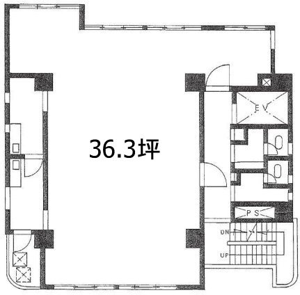 池田ビル3F 間取り図